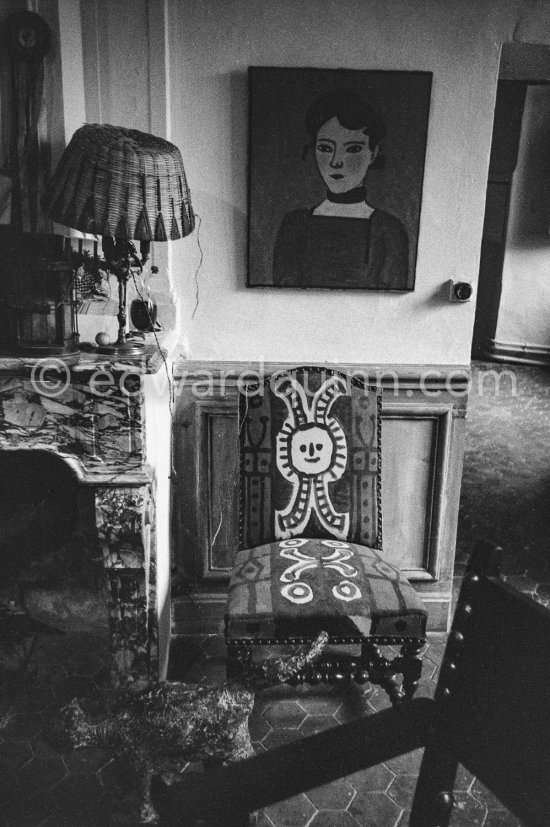 Château de Vauvenargues 1960. - Photo by Edward Quinn