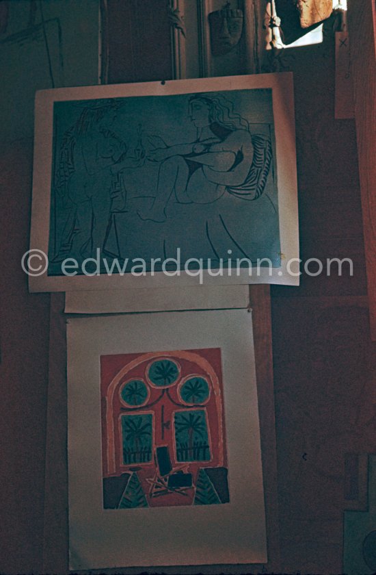 La Californie 1961. - Photo by Edward Quinn