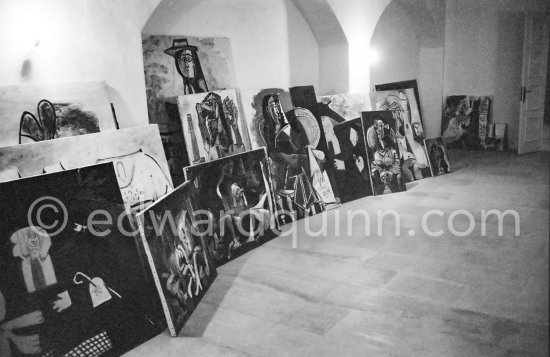 Notre-Dame-de-Vie, Mougins 1961. - Photo by Edward Quinn