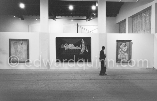 Opening of the exhibition at the Nérolium, Vallauris. Festivities put on in Pablo Picasso's honor for the 80th birthday. Vallauris 29.10.1961. - Photo by Edward Quinn