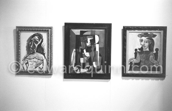 Opening of the exhibition at the Nérolium, Vallauris. Festivities put on in Pablo Picasso's honor for the 80th birthday. Vallauris 29.10.1961. - Photo by Edward Quinn