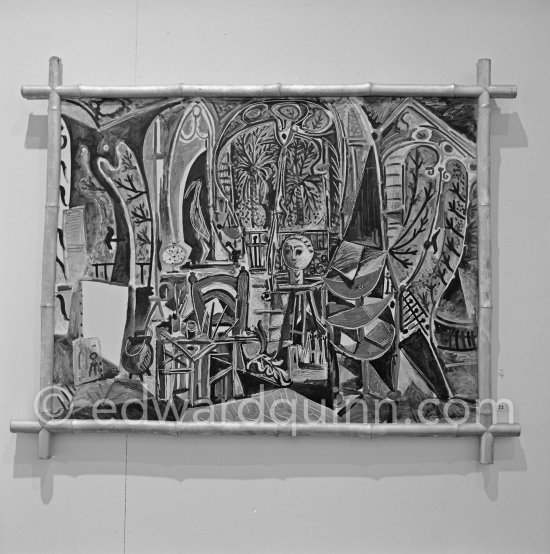 Opening of the exhibition at the Nérolium, Vallauris. Festivities put on in Pablo Picasso's honor for the 80th birthday. Vallauris 29.10.1961. - Photo by Edward Quinn