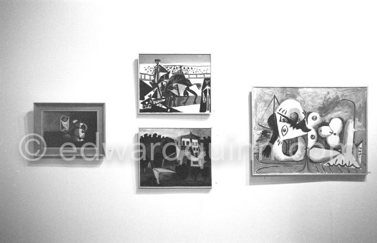 Opening of the exhibition at the Nérolium, Vallauris. Festivities put on in Pablo Picasso's honor for the 80th birthday. Vallauris 29.10.1961. - Photo by Edward Quinn