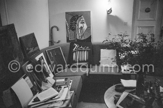 Mas Notre-Dame-de-Vie, Mougins 1964. - Photo by Edward Quinn