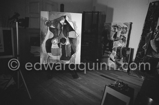 Mas Notre-Dame-de-Vie, Mougins 1964. - Photo by Edward Quinn