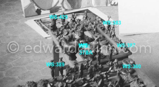 Detail of Pic640137. Mas Notre-Dame-de-Vie, Mougins 1964. - Photo by Edward Quinn