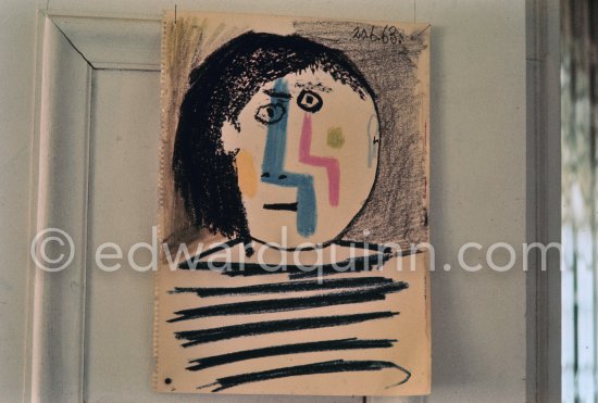 Mas Notre-Dame-de-Vie, Mougins 1974. (Photographed after Pablo Picasso’s death.) - Photo by Edward Quinn