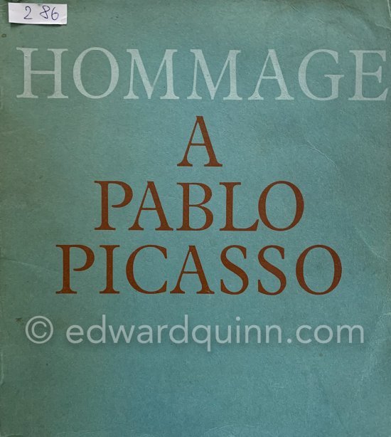 "Hommage à Pablo Picasso. Peintures. Dessins. Sculptures. Céramiques". Exposition Musée Petit Palais, Exposition Galeries nationales du Grand Palais/Petit Palais 1966/67. 19.11.1966-12.2.1967 - Photo by Edward Quinn