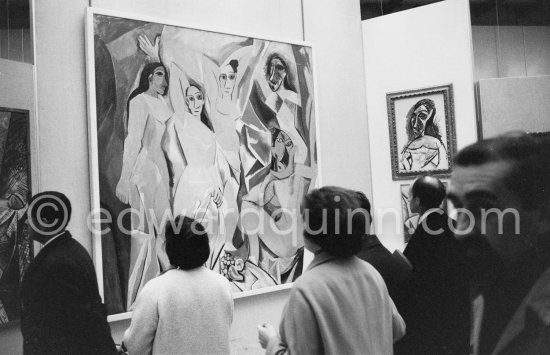 "Hommage à Pablo Picasso. Peintures", Exposition Galeries nationales du Grand Palais. 19.11.1966-12.2.1967 - Photo by Edward Quinn
