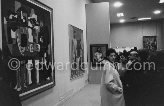 "Hommage à Pablo Picasso. Peintures", Exposition Galeries nationales du Grand Palais. 19.11.1966-12.2.1967 - Photo by Edward Quinn