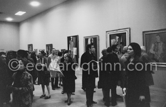"Hommage à Pablo Picasso. Peintures", Exposition Galeries nationales du Grand Palais. 19.11.1966-12.2.1967 - Photo by Edward Quinn
