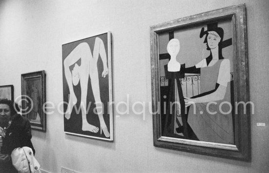 "Hommage à Pablo Picasso. Peintures", Exposition Galeries nationales du Grand Palais. 19.11.1966-12.2.1967 - Photo by Edward Quinn