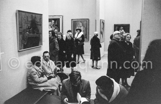 "Hommage à Pablo Picasso. Peintures", Exposition Galeries nationales du Grand Palais. 19.11.1966-12.2.1967 - Photo by Edward Quinn