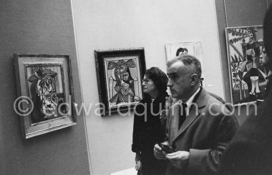 "Hommage à Pablo Picasso. Peintures", Exposition Galeries nationales du Grand Palais. 19.11.1966-12.2.1967 - Photo by Edward Quinn