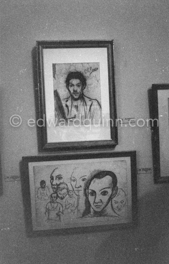 "Hommage à Pablo Picasso. Dessins. Sculptures. Céramiques". Exposition Musée Petit Palais. 19.11.1966-12.2.1967 - Photo by Edward Quinn