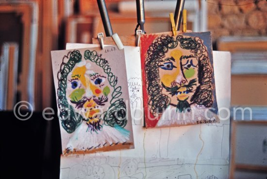 Mas Notre-Dame-de-Vie, Mougins 1967. - Photo by Edward Quinn