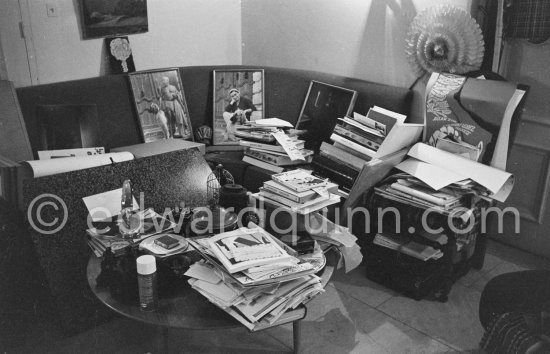 Mas Notre-Dame-de-Vie, Mougins 1967. - Photo by Edward Quinn