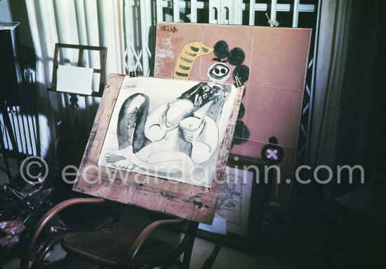 Mas Notre-Dame-de-Vie, Mougins 1969. - Photo by Edward Quinn