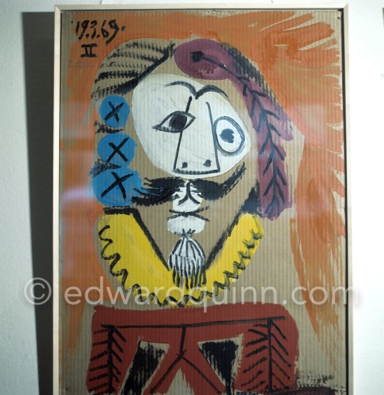 Galerie Cahiers d'Art: "Pablo Picasso. Figures peintes entre le 30 janvier et le 7 mai 1969" - Photo by Edward Quinn