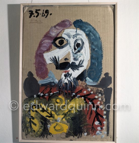 Galerie Cahiers d'Art: "Pablo Picasso. Figures peintes entre le 30 janvier et le 7 mai 1969" - Photo by Edward Quinn