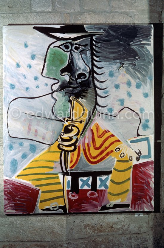 Exhibition "Pablo Picasso 1969-1970" (Avignon I), Palais des Papes, Avignon, 1.5.-30.9.1970. - Photo by Edward Quinn