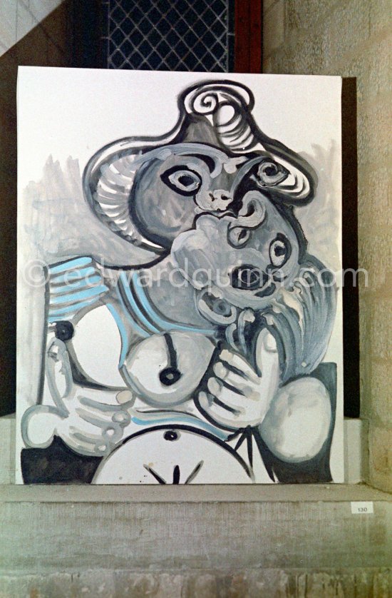 Exhibition "Pablo Picasso 1969-1970" (Avignon I), Palais des Papes, Avignon, 1.5.-30.9.1970. - Photo by Edward Quinn