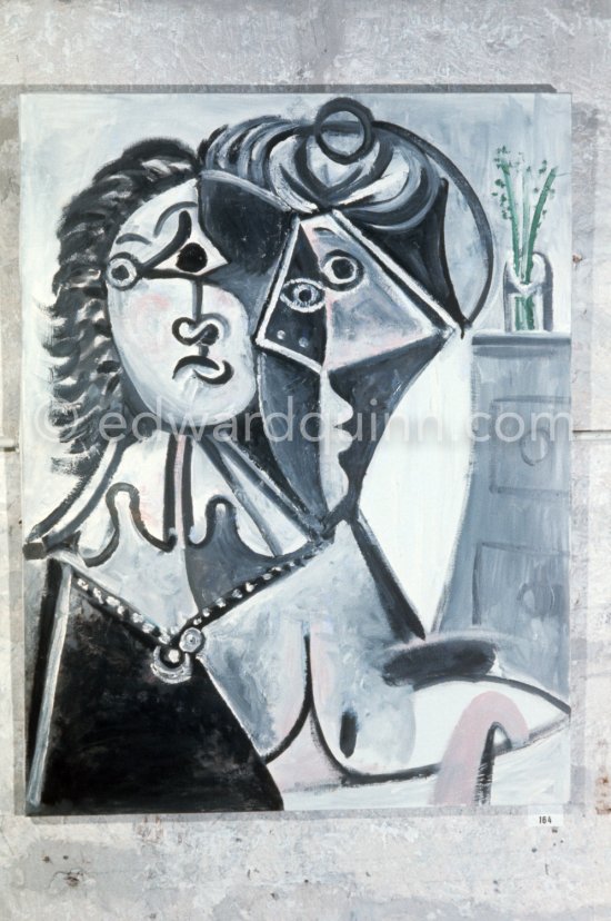 Exhibition "Pablo Picasso 1969-1970" (Avignon I), Palais des Papes, Avignon, 1.5.-30.9.1970. - Photo by Edward Quinn