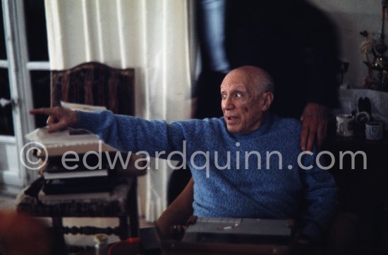 Mas Notre-Dame-de-Vie, Mougins, April 17 1970. (Landing of Apollo 13) - Photo by Edward Quinn