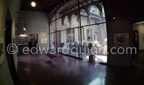 Museu Pablo Picasso de Barcelona 1970. - Photo by Edward Quinn