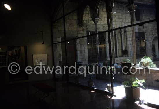 Museu Pablo Picasso de Barcelona 1970. - Photo by Edward Quinn