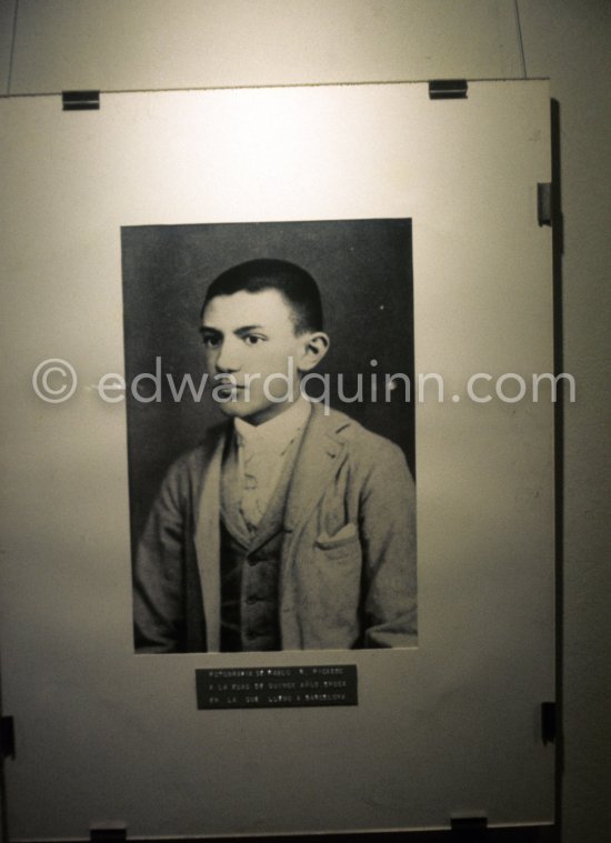 Part of Pablo Picasso's donation to Museu Pablo Picasso Barcelona 1970. - Photo by Edward Quinn