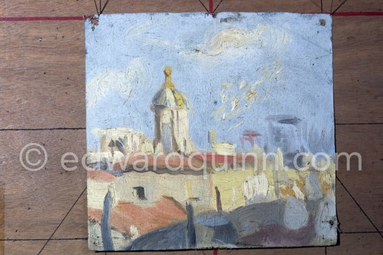 Part of Pablo Picasso's donation to Museu Pablo Picasso Barcelona 1970. - Photo by Edward Quinn