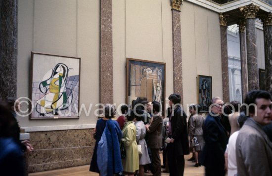 "Hommage à Pablo Picasso: Pablo Picasso dans les collections publiques françaises" at the Louvre, Paris 1971. - Photo by Edward Quinn