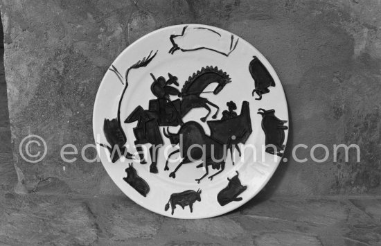 Madoura pottery, Vallauris 1961 - Photo by Edward Quinn