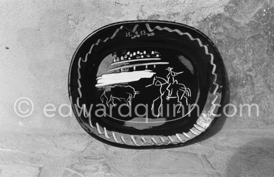 Madoura pottery, Vallauris 1961 - Photo by Edward Quinn