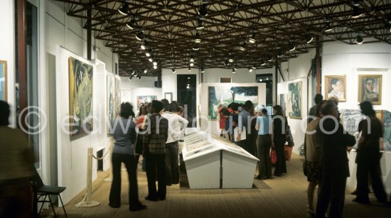 Exhibition "Pablo Picasso", organized by the Communist Party and the newspaper "L'Humanité". La Courneuve, 5.9.-9.9.1973. - Photo by Edward Quinn