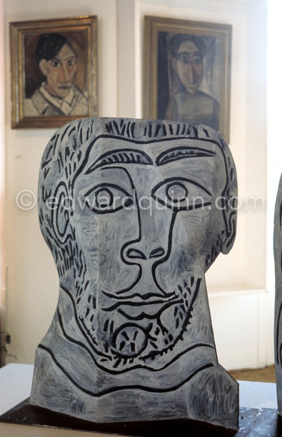 Exhibition "Pablo Picasso", organized by the Communist Party and the newspaper "L'Humanité". La Courneuve, 5.9.-9.9.1973. - Photo by Edward Quinn