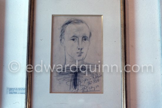 Exhibition "Pablo Picasso", organized by the Communist Party and the newspaper "L'Humanité". La Courneuve, 5.9.-9.9.1973. - Photo by Edward Quinn