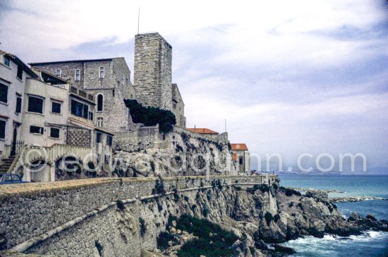 Château d'Antibes, Musée Pablo Picasso 1973. - Photo by Edward Quinn