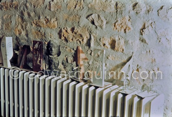 Studio de la sculpture. Ground floor, Mas Notre-Dame-de-Vie, Mougins 1974. (Photographed after Pablo Picasso’s death.) - Photo by Edward Quinn