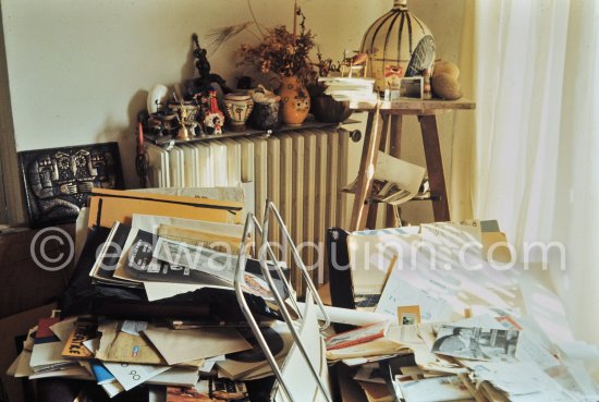 Mas Notre-Dame-de-Vie, Mougins 1974. (Photographed after Pablo Picasso’s death.) - Photo by Edward Quinn