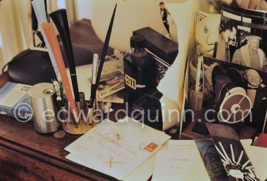 Mas Notre-Dame-de-Vie, Mougins 1974. (Photographed after Pablo Picasso’s death.) - Photo by Edward Quinn