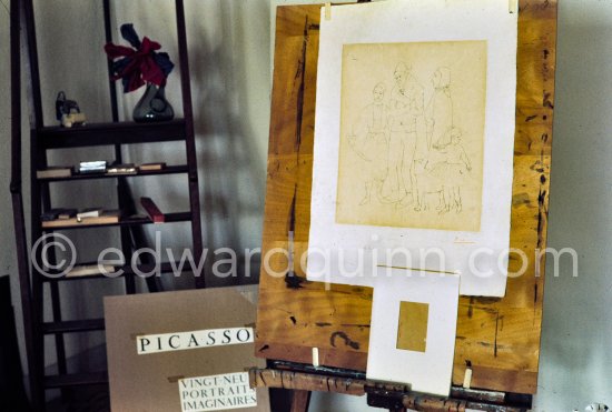 Mas Notre-Dame-de-Vie, Mougins 1974. (Photographed after Pablo Picasso’s death.) - Photo by Edward Quinn