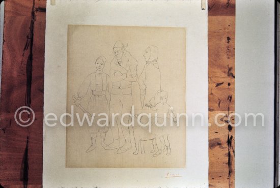 Mas Notre-Dame-de-Vie, Mougins 1974. (Photographed after Pablo Picasso’s death.) - Photo by Edward Quinn