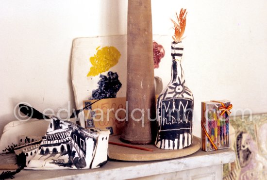 Mas Notre-Dame-de-Vie, Mougins 1974. (Photographed after Pablo Picasso’s death.) - Photo by Edward Quinn