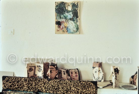 Mas Notre-Dame-de-Vie, Mougins 1974. (Photographed after Pablo Picasso’s death.) - Photo by Edward Quinn