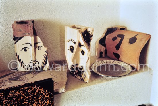 Mas Notre-Dame-de-Vie, Mougins 1974. (Photographed after Pablo Picasso’s death.) - Photo by Edward Quinn