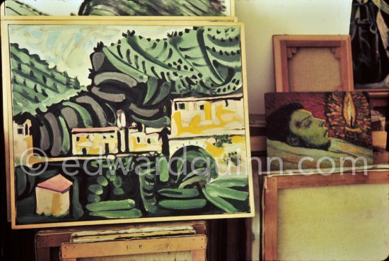 Mas Notre-Dame-de-Vie, Mougins 1974. (Photographed after Pablo Picasso’s death.) - Photo by Edward Quinn