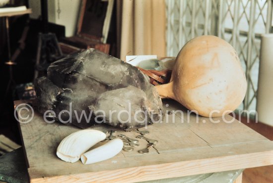 Mas Notre-Dame-de-Vie, Mougins 1974. (Photographed after Pablo Picasso’s death.) - Photo by Edward Quinn