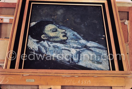 Mas Notre-Dame-de-Vie, Mougins 1974. (Photographed after Pablo Picasso’s death.) - Photo by Edward Quinn